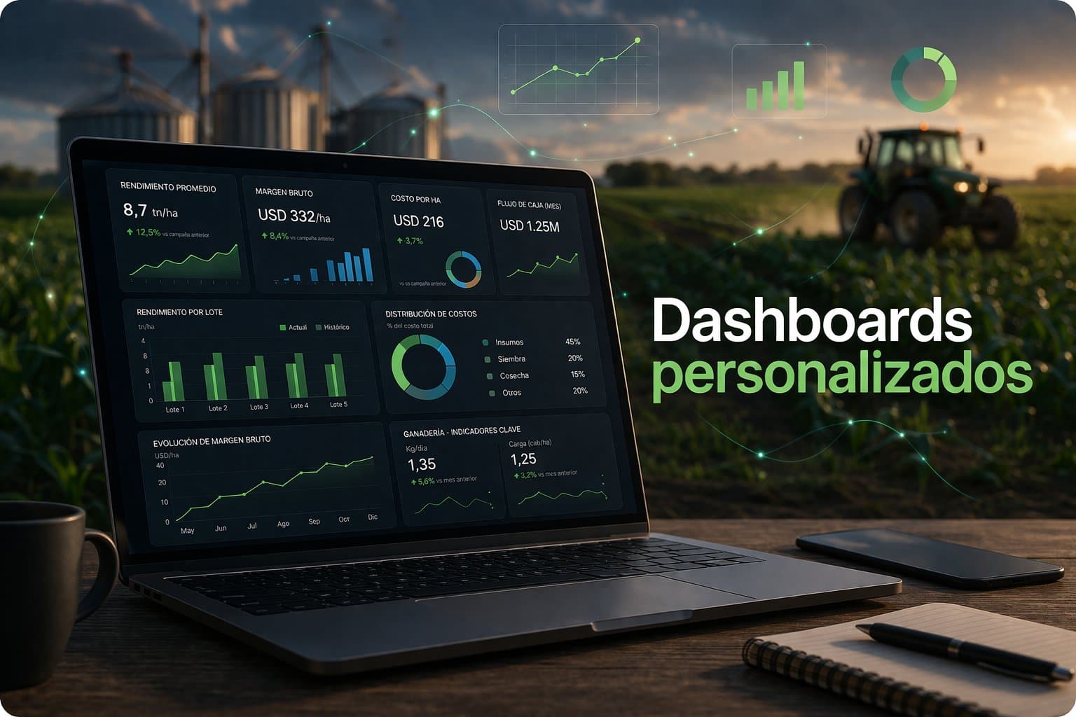Dashboards personalizados